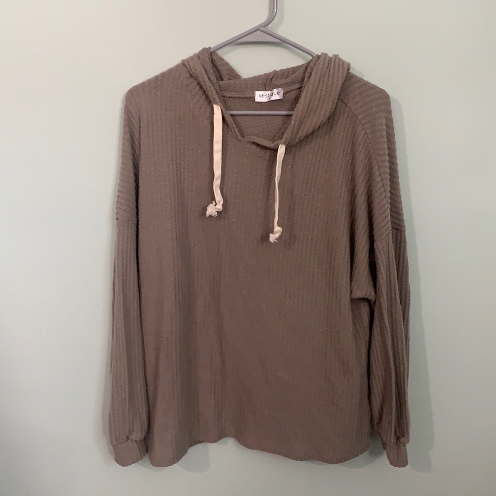 Oversized Vestique Hoodie